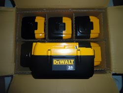 36V Dewalt Battery