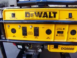 DEWALT DG6000 Generator Manual