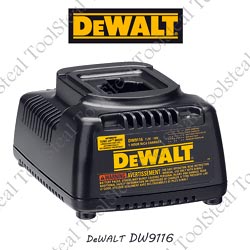 DEWALT DW9116 Battery Charger Manual